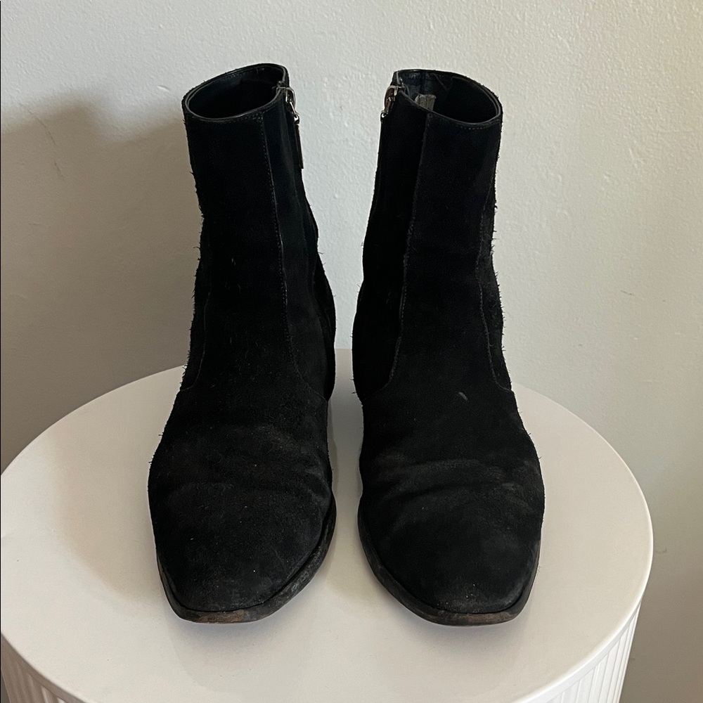 Saint Laurent Black Men's Boots